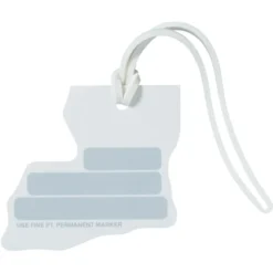 Soft Vinyl Full Color Luggage Tag - Louisiana