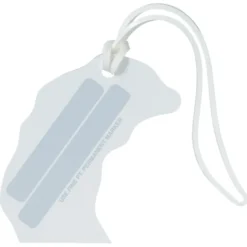 Soft Vinyl Full Color Luggage Tag - Michigan - Lower+Upper