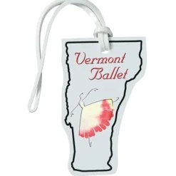 Soft Vinyl Full Color Luggage Tag - Vermont