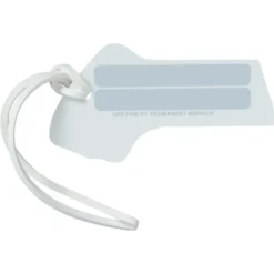 Soft Vinyl Full Color Luggage Tag - Massachusetts