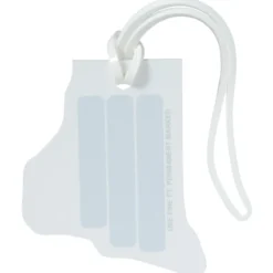 Soft Vinyl Full Color Luggage Tag - Rhode Island