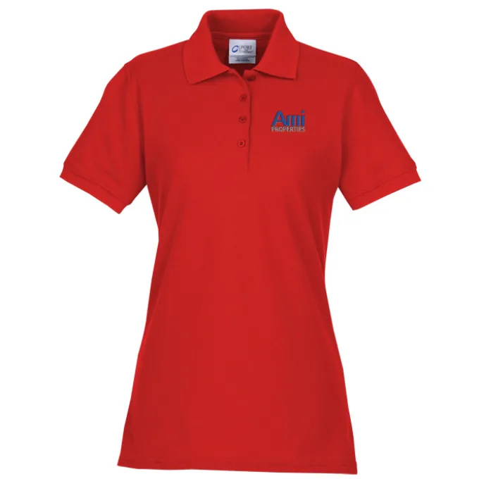 Soil Release Blend Pique Polo - Ladies'