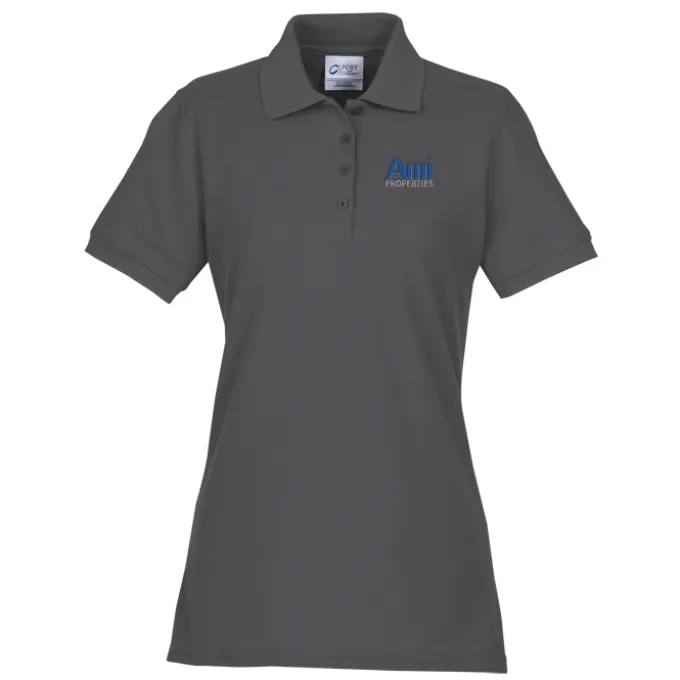 Soil Release Blend Pique Polo - Ladies'
