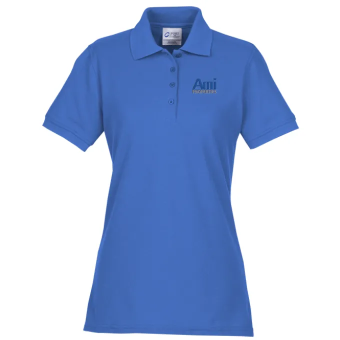 Soil Release Blend Pique Polo - Ladies'
