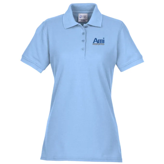 Soil Release Blend Pique Polo - Ladies'