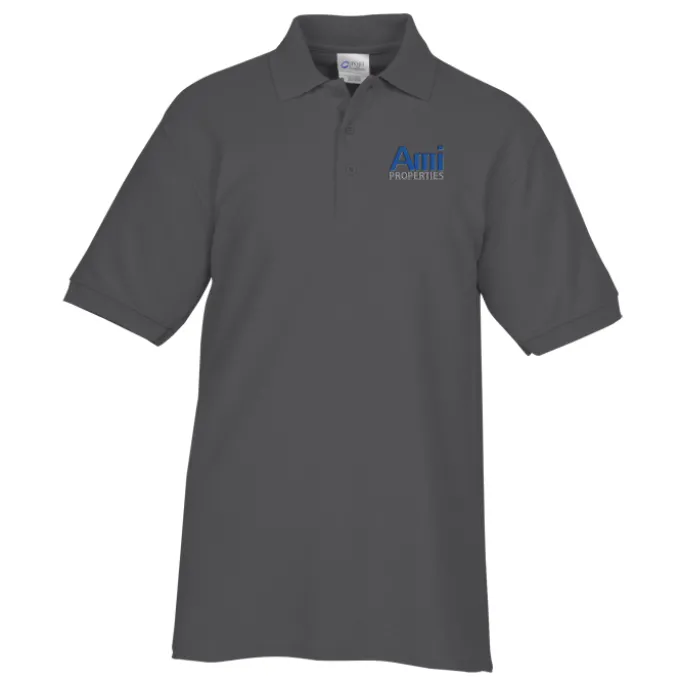 Soil Release Blend Pique Polo - Men's