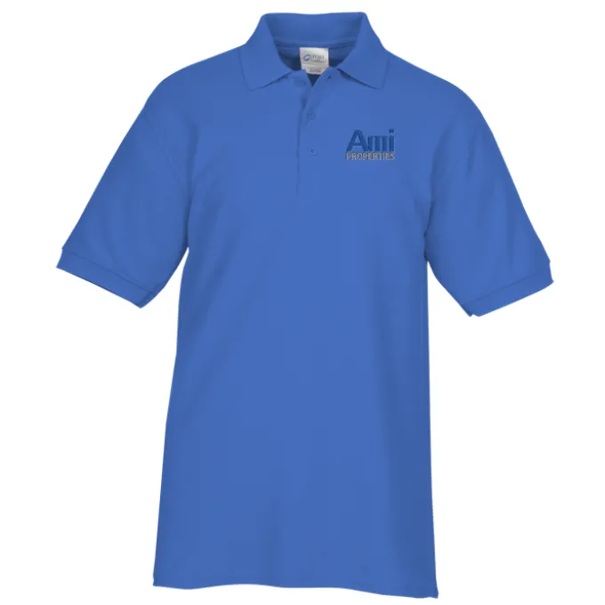 Soil Release Blend Pique Polo - Men's