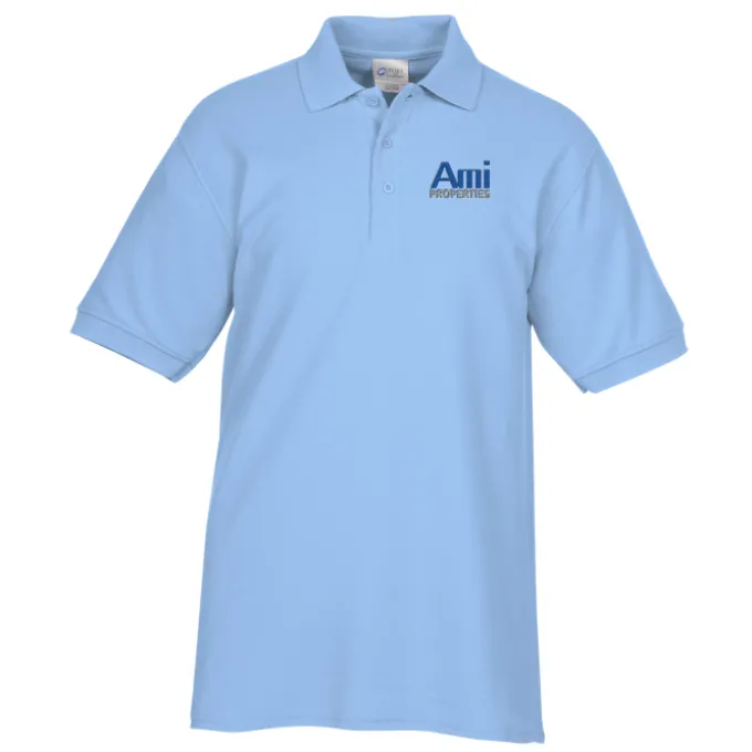 Soil Release Blend Pique Polo - Men's