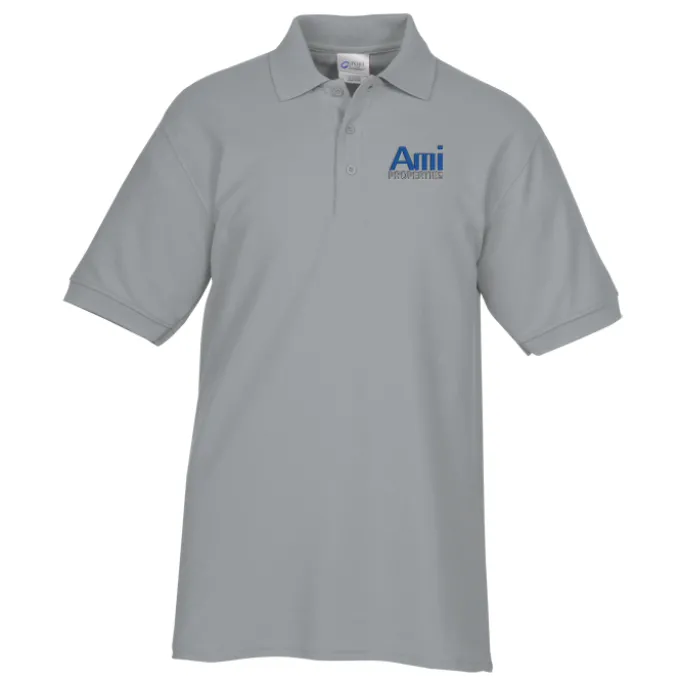 Soil Release Blend Pique Polo - Men's