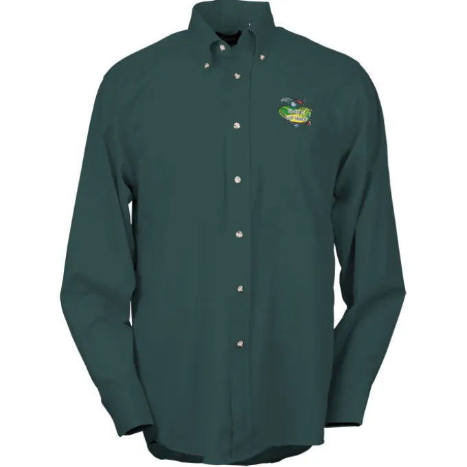 Soil Release Button Down Poplin Shirt - Men's - 24 hr