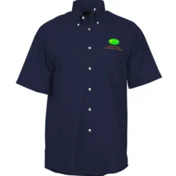 Soil Release Button Down SS Poplin Shirt - Men's - 24 hr