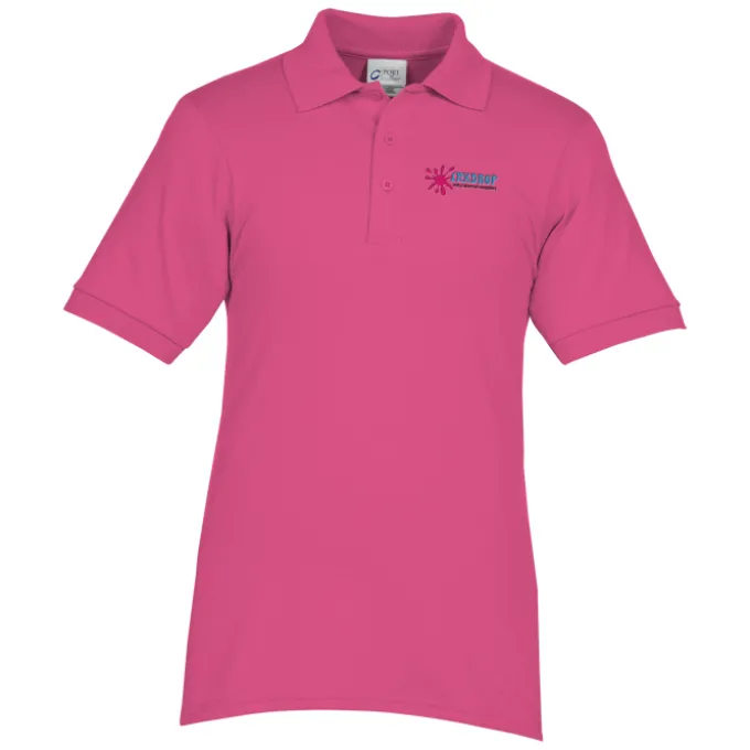 Soil Release Jersey Knit Polo - Men's