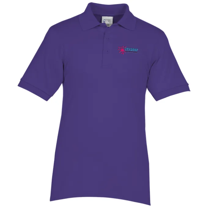 Soil Release Jersey Knit Polo - Men's