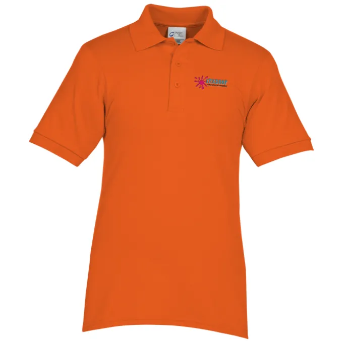 Soil Release Jersey Knit Polo - Men's