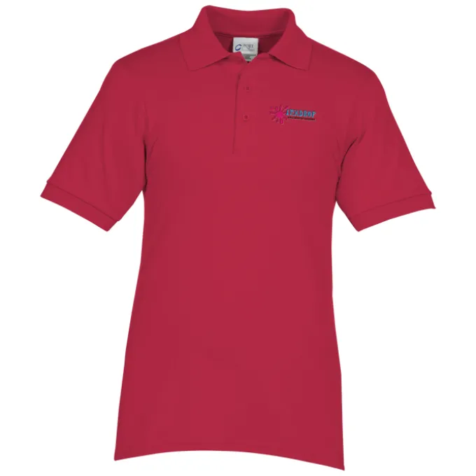 Soil Release Jersey Knit Polo - Men's