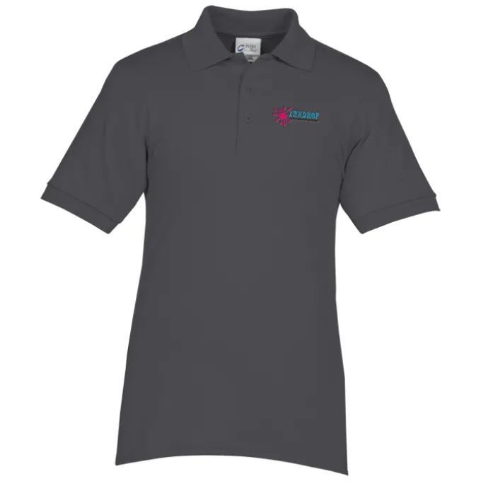 Soil Release Jersey Knit Polo - Men's