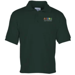 Soil Release Jersey Knit Polo - Youth