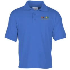 Soil Release Jersey Knit Polo - Youth
