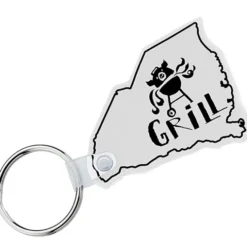 South Carolina Soft Keychain - Opaque