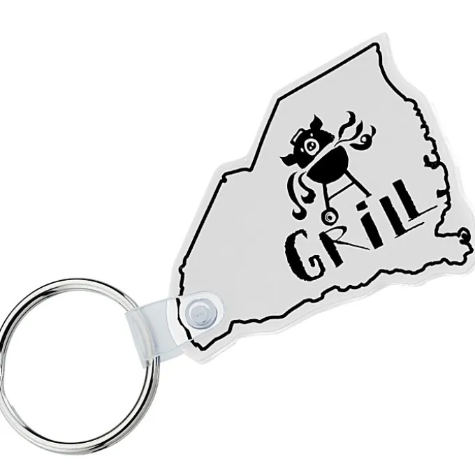 South Carolina Soft Keychain - Opaque