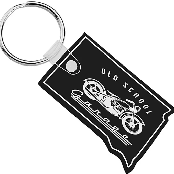 South Dakota Soft Keychain - Opaque
