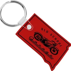 South Dakota Soft Keychain - Opaque