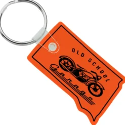South Dakota Soft Keychain - Translucent