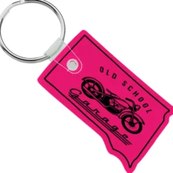 South Dakota Soft Keychain - Translucent