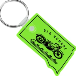 South Dakota Soft Keychain - Translucent