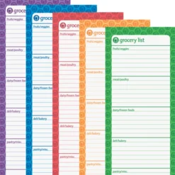 Souvenir Magnetic Manager Notepad - Grocery - 50 Sheet