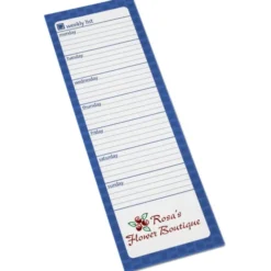 Souvenir Magnetic Manager Notepad - Weekly - 25 Sheet
