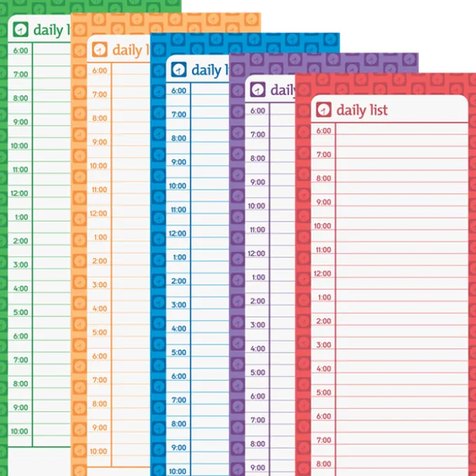 Souvenir Magnetic Manager Notepad - Daily - 25 Sheet