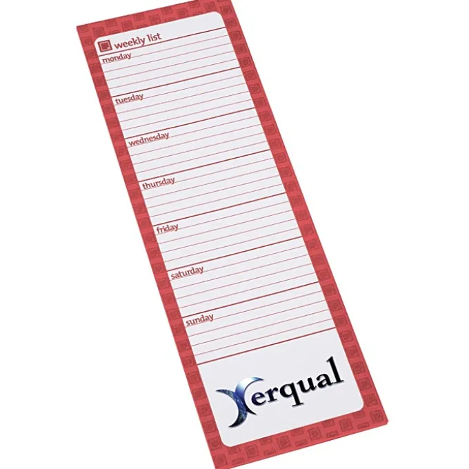 Souvenir Magnetic Manager Notepad - Weekly - 50 Sheet