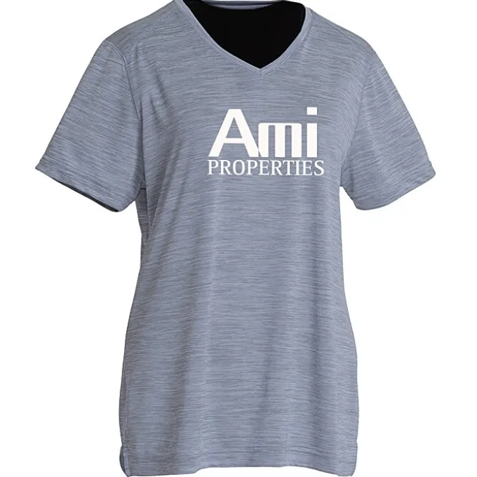Space-Dyed Performance T-Shirt - Ladies' - Screen