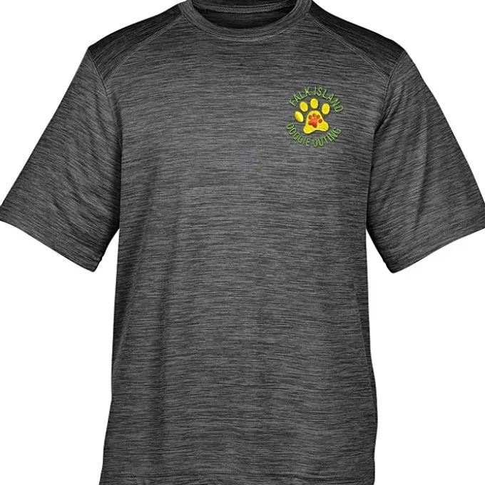 Space-Dyed Performance T-Shirt - Men's - Embroidered