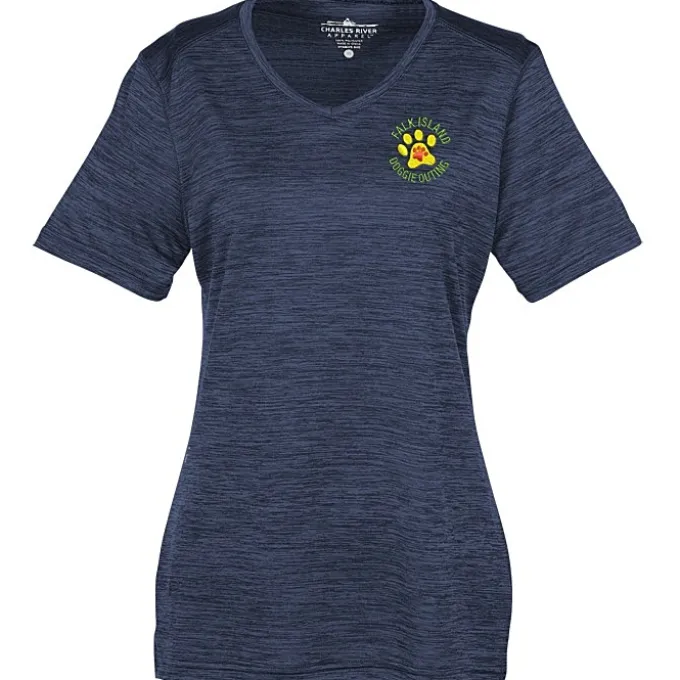 Space-Dyed Performance T-Shirt - Ladies' - Embroidered