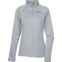 Space-Dyed 1/4-Zip Performance Pullover - Ladies' - Embroidered