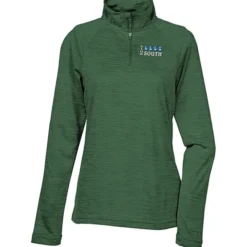 Space-Dyed 1/4-Zip Performance Pullover - Ladies' - Embroidered