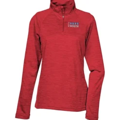 Space-Dyed 1/4-Zip Performance Pullover - Ladies' - Embroidered