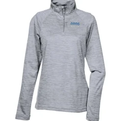 Space-Dyed 1/4-Zip Performance Pullover - Ladies' - Embroidered