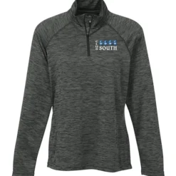 Space-Dyed 1/4-Zip Performance Pullover - Ladies' - Embroidered