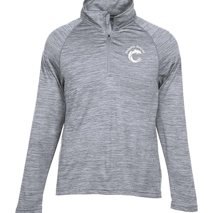 Space-Dyed 1/4-Zip Performance Pullover - Men's - Screen