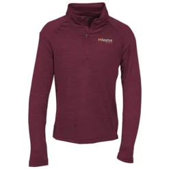 Space-Dyed 1/4-Zip Performance Pullover - Youth - Embroidered