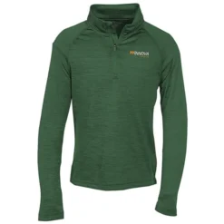Space-Dyed 1/4-Zip Performance Pullover - Youth - Embroidered