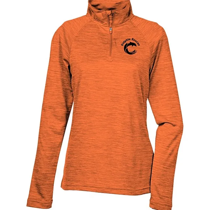 Space-Dyed 1/4-Zip Performance Pullover - Ladies' - Screen
