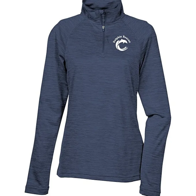 Space-Dyed 1/4-Zip Performance Pullover - Ladies' - Screen