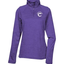 Space-Dyed 1/4-Zip Performance Pullover - Ladies' - Screen