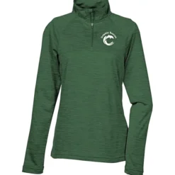 Space-Dyed 1/4-Zip Performance Pullover - Ladies' - Screen