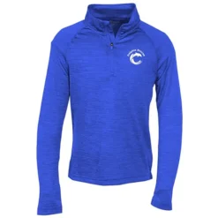 Space-Dyed 1/4-Zip Performance Pullover - Youth - Screen
