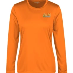 Spin Dye Jersey LS Tee - Ladies' - Embroidered